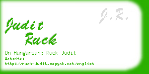 judit ruck business card